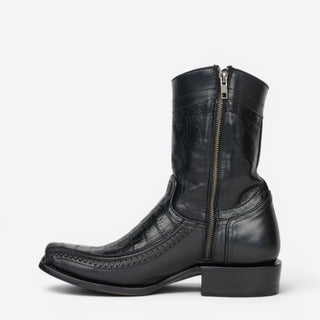 Bota Rio Grande Legado Diego Caimán Fuscus Belly Negro Caballero