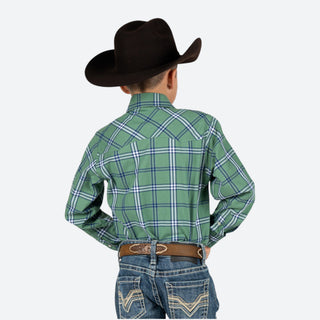Camisa Wrangler Cuadros Niño