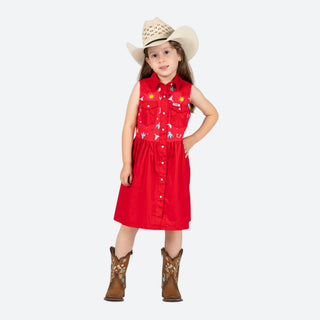 Vestido Wrangler Western Niña