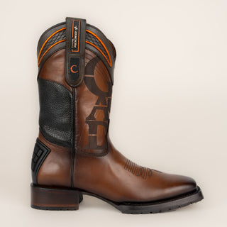 Bota Cuadra Res Cust Maple Embroidery & Láser Caballero