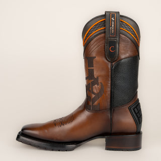 Bota Cuadra Res Cust Maple Embroidery & Láser Caballero