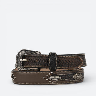 Cinturón Toro Bravo Concho Rodeo Choco Niño