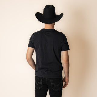 Playera Rock & Roll Denim Dale Brisby Black Caballero