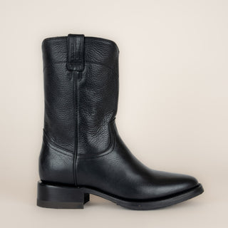 Bota Rio Grande Wichita Con Cierre Himalaya Negro Caballero