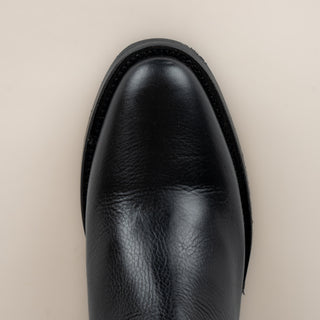 Bota Rio Grande Wichita Con Cierre Himalaya Negro Caballero