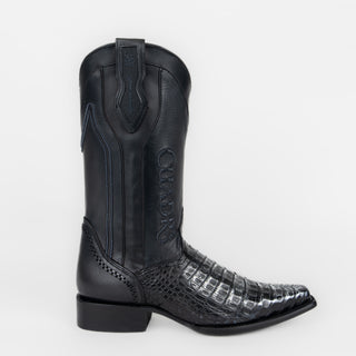 Bota Cuadra Fuscus Lomo Belly Metalic Negro Caballero