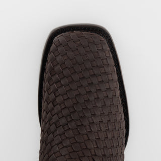 Bota Nokota Athena 15 Tejido Trenza Tabaco Dama