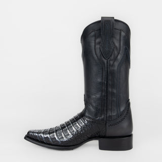 Bota Cuadra Fuscus Lomo Belly Metalic Negro Caballero