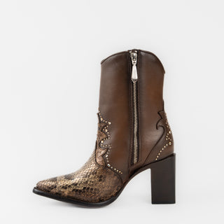 Botín Cuadra Pitón Belly Maple Mini Galaxy Dama