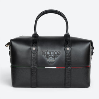 Maleta Cuadra Alligator Negro 2026 Caballero