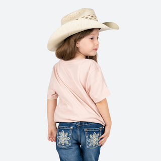 Blusa Wrangler Caballo Rosa Niña