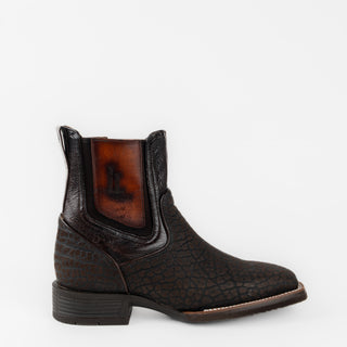 Botín Rio Grande Delfino Torobuck Choco Caballero