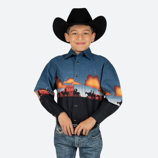 Camisas Panhandle Jinete Niño