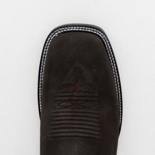 Botín Coyote Ranch Guadalupe Nobuck Chocolate