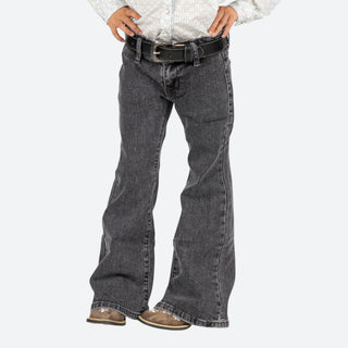 Jeans Rock & Roll Denim Charcoal Niña