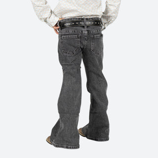 Jeans Rock & Roll Denim Charcoal Niña