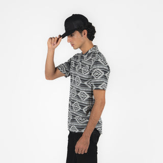 Playera Polo Kimes Ranch Tulum Grey Caballero