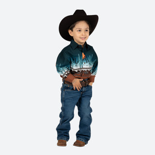 Camisa Panhandle Brown Niño
