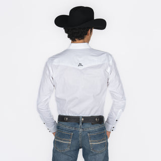 Camisa Denver Blanco Liso Caballero