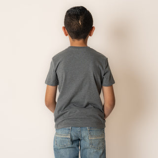 Playera Rock & Roll Denim Grey Niño