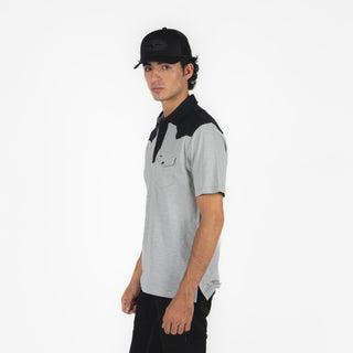 Playera Polo Kimes Ranch G-2 Grey Caballero