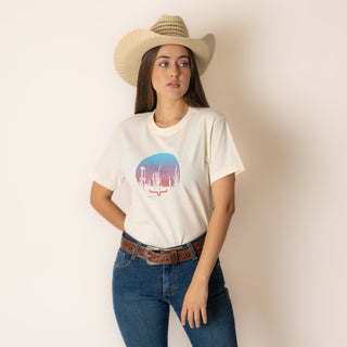 Blusa Kimes Ranch Album Cream Dama