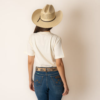 Blusa Kimes Ranch Album Cream Dama
