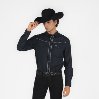 Camisa Kimes Ranch Laneboro Black Caballero