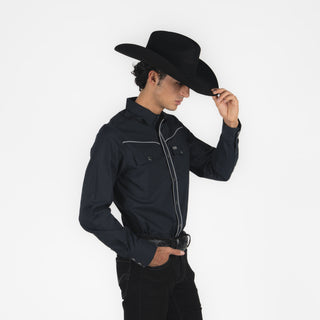 Camisa Kimes Ranch Laneboro Black Caballero