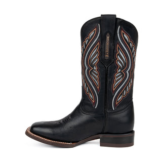 Bota Rio Grande Mariposa Waxy Negro Dama