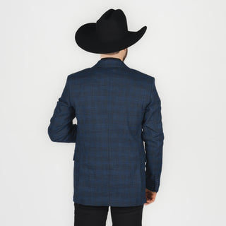 Saco Vaquero Rock & Roll Denim Índigo Caballero