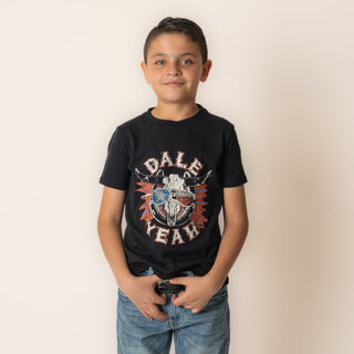 Playera Rock & Roll Denim Dale Brisby Black Niño