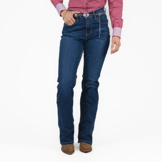 Jeans Wrangler Retro Bordado Dama