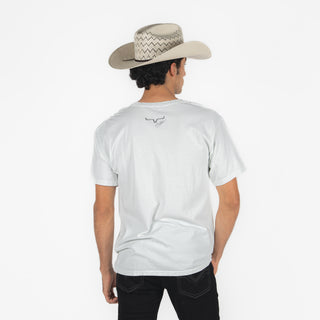 Playera Kimes Ranch Sublime White Caballero