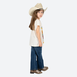 Blusa Rock & Roll Denim Caballo Niña