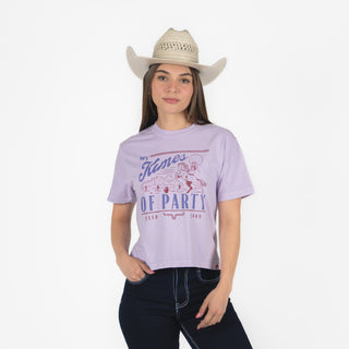 Blusa Kimes Ranch Party Orchid Dama
