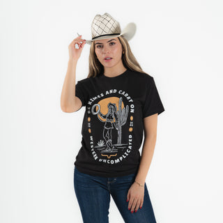 Blusa Kimes Ranch Black Dama