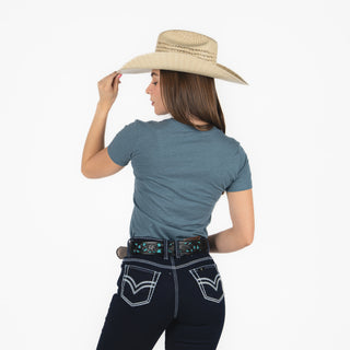 Blusa Kimes Ranch All Of Fun Indigo Dama