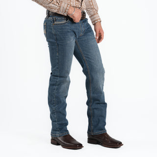 Jeans Rock & Roll Denim Revolver Straight Slim Fit Caballero