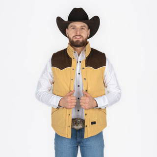 Chaleco Panhandle Outerwear Brown Caballero