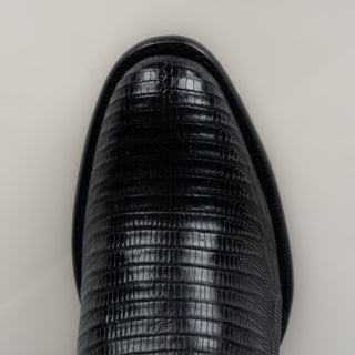 Bota Cuadra Lizard Teju Plunge Negro Caballero