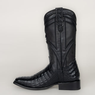 Bota Cuadra Fuscus Lomo Belly Plunge Negro Caballero