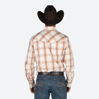 Camisa Wrangler 20X Cuadros Caballero