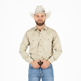 Camisa Rodeo Estampado Caballero