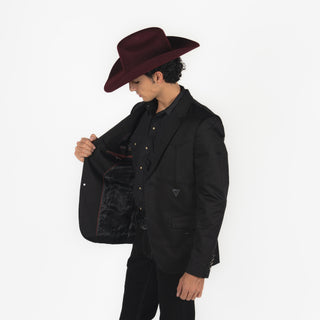 Saco Vaquero McAllen West Black Caballero
