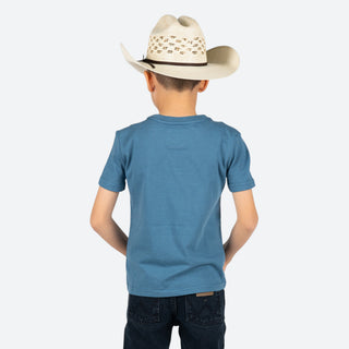 Playera Rock & Roll Denim Jinete Niño