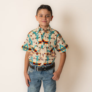 Camisa Rock & Roll Denim Dale Brisby Aztec Niño