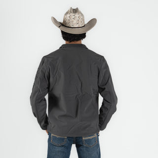 Chamarra Wrangler Gris Caballero