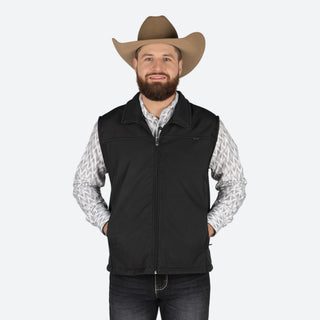 Chaleco Coyote Ranch Negro Caballero