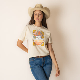 Blusa Kimes Ranch Laurel Canyon Ivory Dama